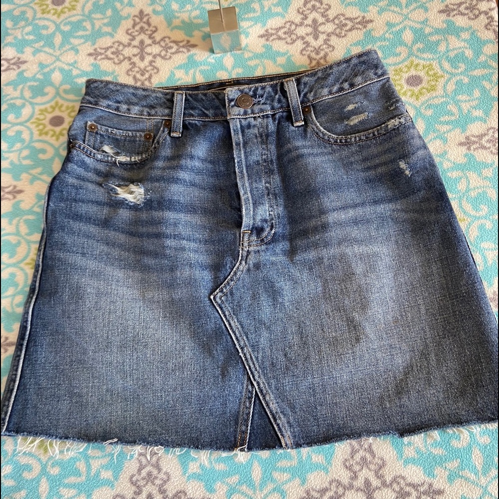 Abercrombie & Fitch denim skirt